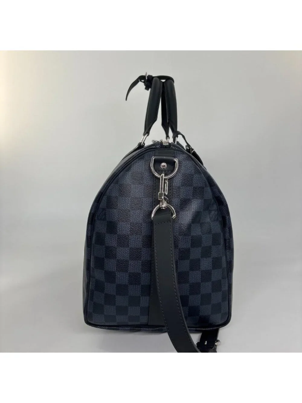 Louis Vuitton Damier Cobalt Keepall Bandouliere 45 Boston Bag